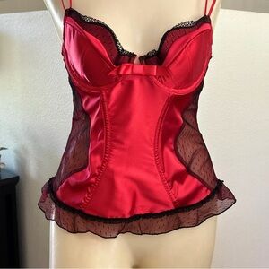 Corset Red satin great conditions